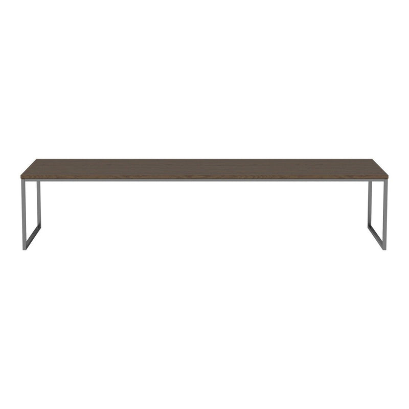 Como Wood Large Rectangular Coffee Table