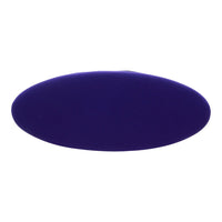 Solid deep purple oval shape with a smooth surface, ideal for a modern, sleek look. Perfect for any aesthetic.