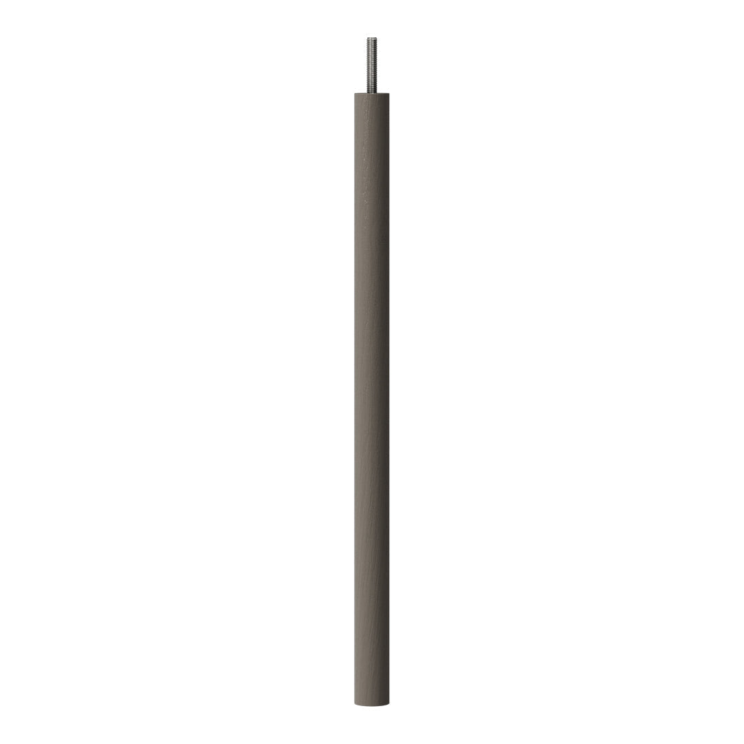 Stylish brown pole with a sleek, minimalist design, perfect for modern decor.