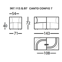 "Modern sectional sofa design with sleek lines and neutral color palette, featuring soft fabric upholstery patterns."