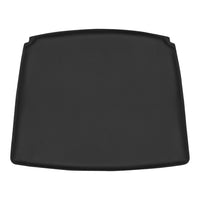Black square grilling plate with smooth surface, perfect for even heat distribution and easy cooking.