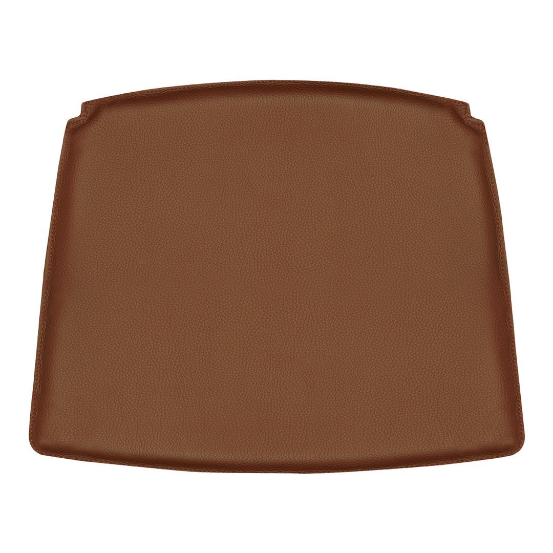 Brown square serving platter with a smooth, matte finish, perfect for serving appetizers or desserts.