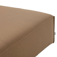 Brown solid textured cushion cover with a smooth finish, perfect for modern home decor.