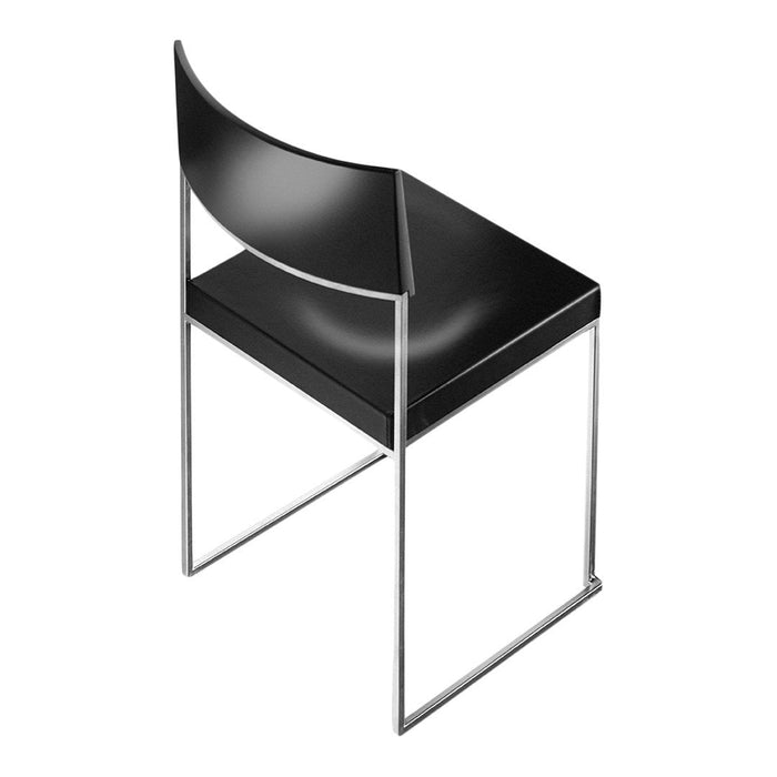Cuba Dining Chair - Sled Base, Upholstered