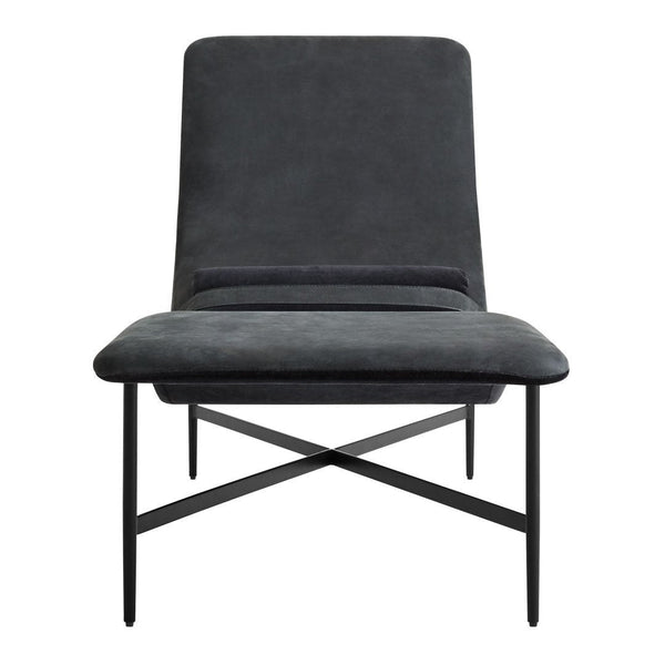 Deep Thoughts Leather Chaise Lounge Chair