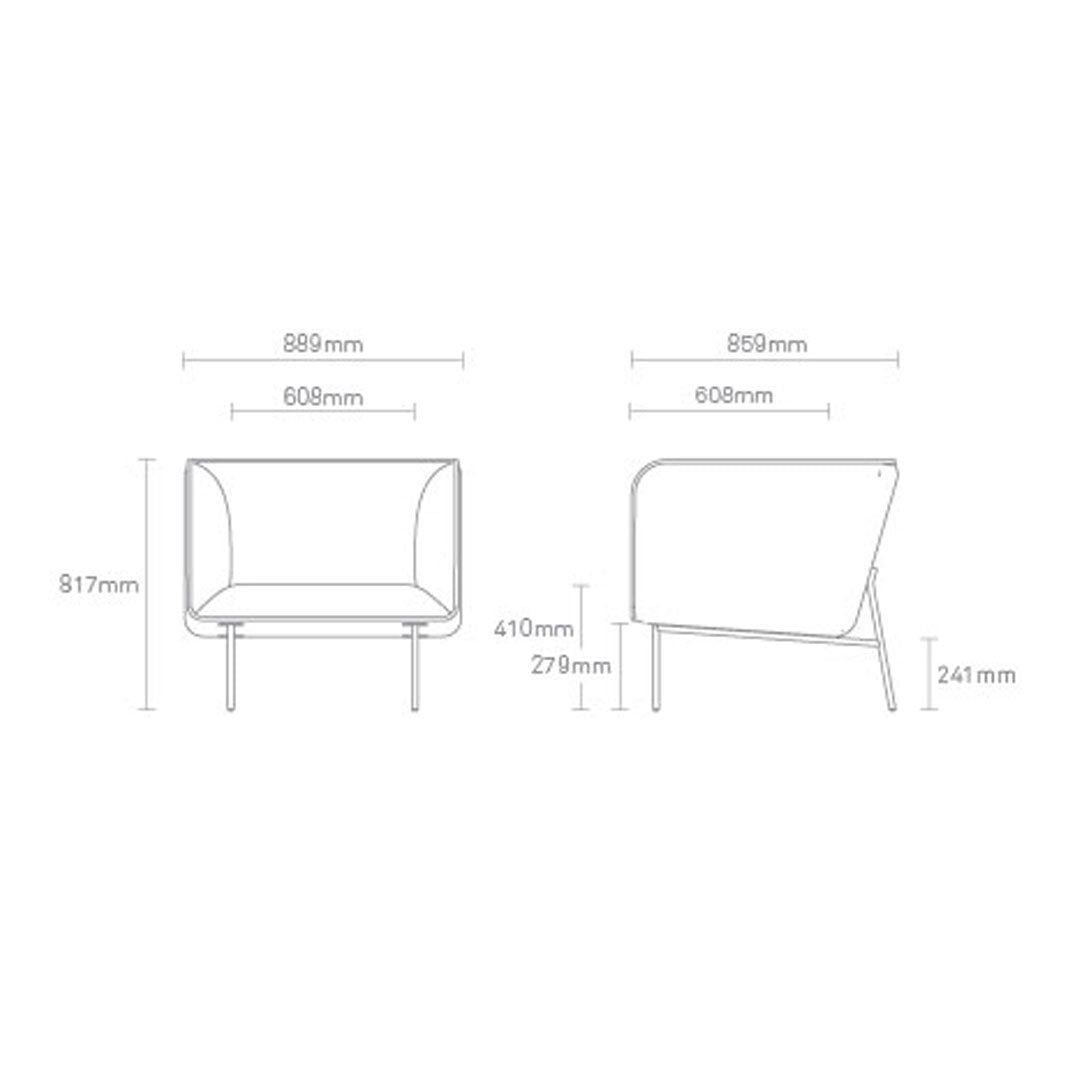 Wireframe design of modern sofa with sleek lines, minimalist style, and neutral color palette. Ideal for contemporary spaces.