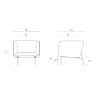 Minimalist white chair with sleek lines and modern design, perfect for contemporary decor.