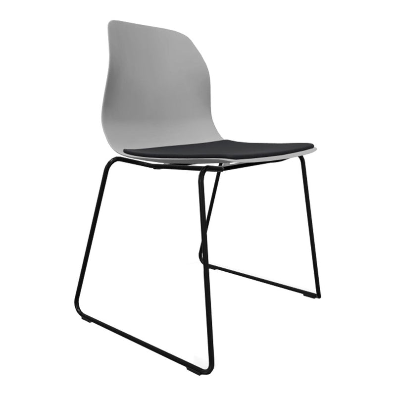Pelican 09 Side Chair - Sled Base - Seat Upholstered