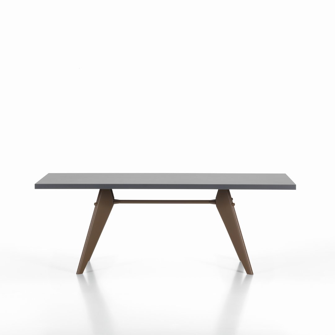 Stylish grey tabletop with natural wood legs, featuring a minimalist design and clean lines. Perfect for modern spaces.