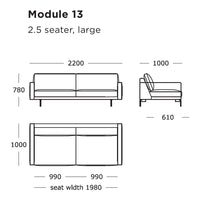 Stylish 2.5 seater sofa design featuring a modern, minimalist pattern in neutral tones, perfect for any living space.