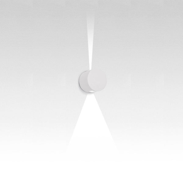 Effetto 2 Beam Round Outdoor Wall Light