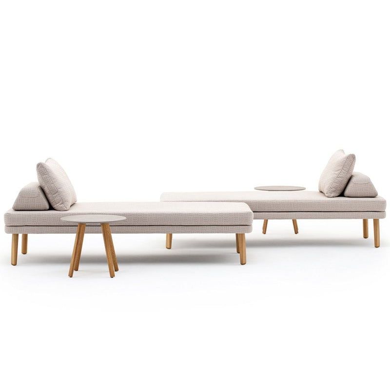 Emma Sunlounger 23661 - Wood Base