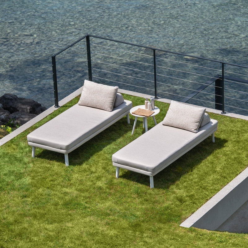 Emma Sunlounger 23661 - Aluminum Base