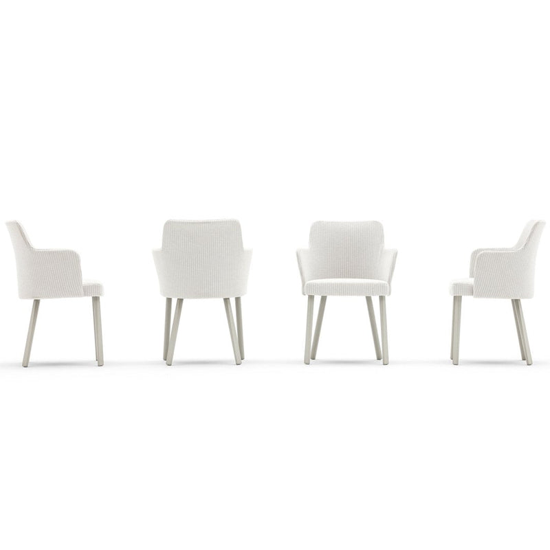 Emma Armchair 23615 - Aluminum Base