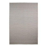 Neutral taupe area rug with subtle woven texture, perfect for adding warmth and style to any room.