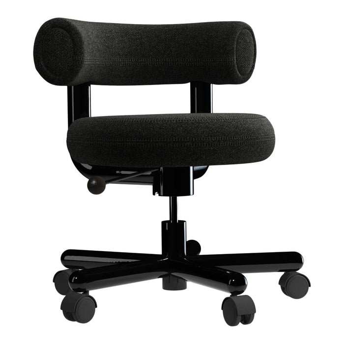 Fat Work Chair w/ Gas Lift & Casters
