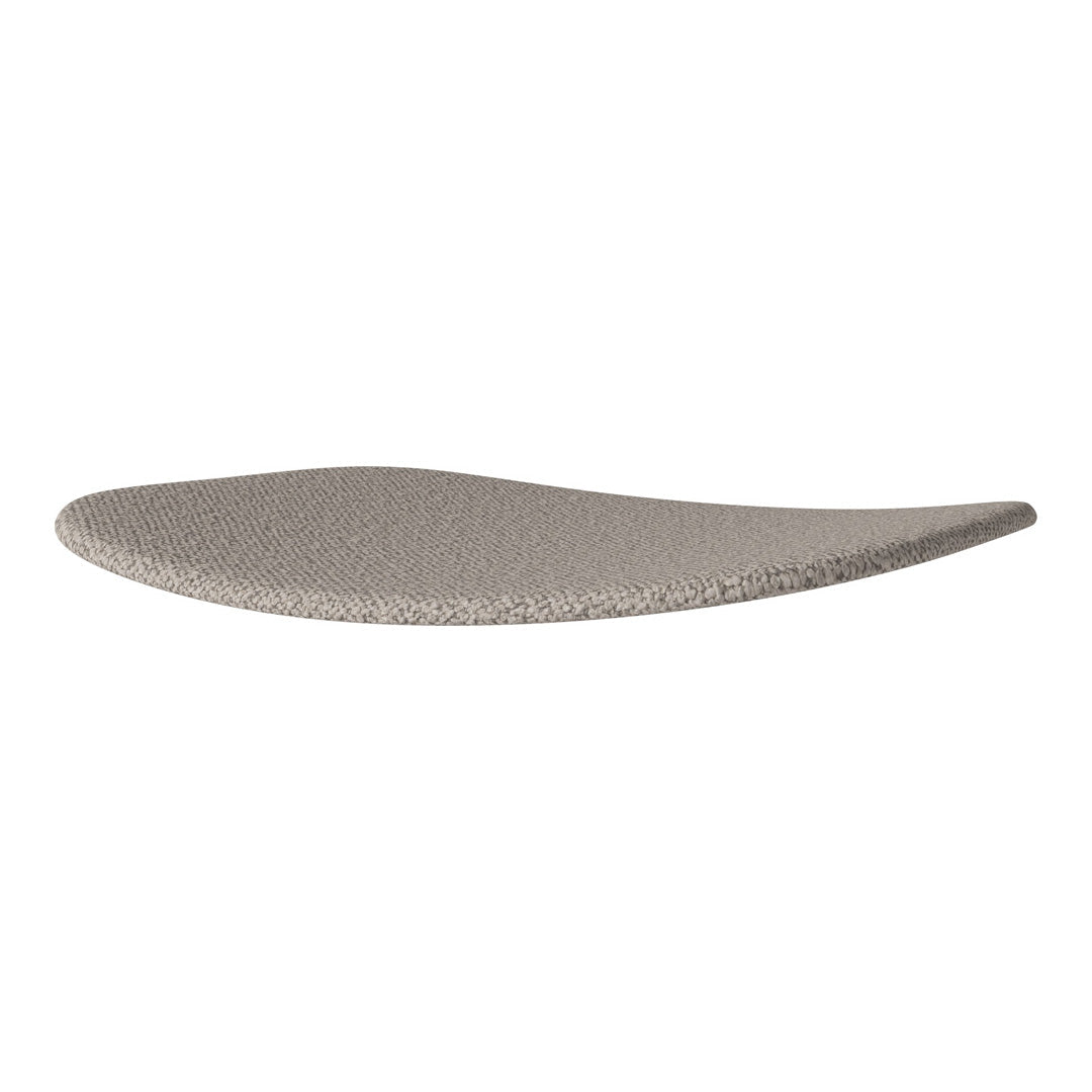 Light gray, smooth surface with a subtle texture, featuring a sleek, curved design. Perfect for modern decor.