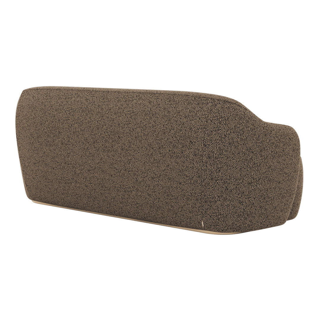 Textured gray upholstery with a subtle speckled pattern, perfect for a modern aesthetic in home decor.