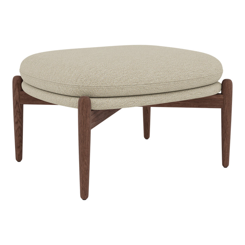 Embrace Ottoman - Stained Oak Base