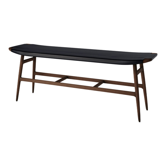 Freja Bench - Leather Seat