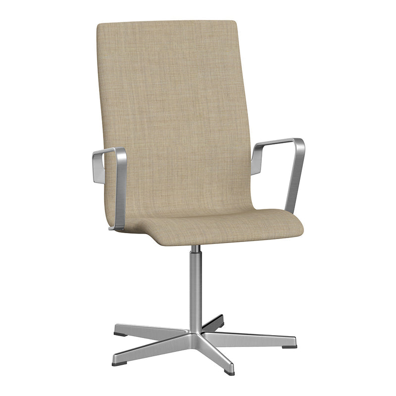 Oxford Medium Back Office Armchair - 5 Star Base & Return