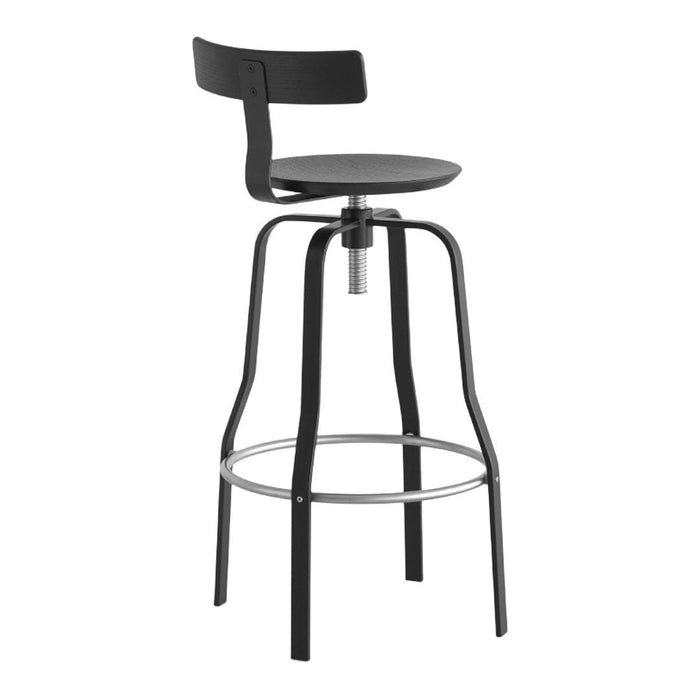 Giro Bar Stool w/ Backrest - Adjustable