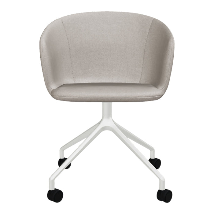 Grace Conference Chair - 4-Star Aluminum Swivel Base w/ Casters