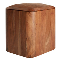 Natural wood grain with rich brown hues, showcasing a smooth finish and subtle variations in color and texture.