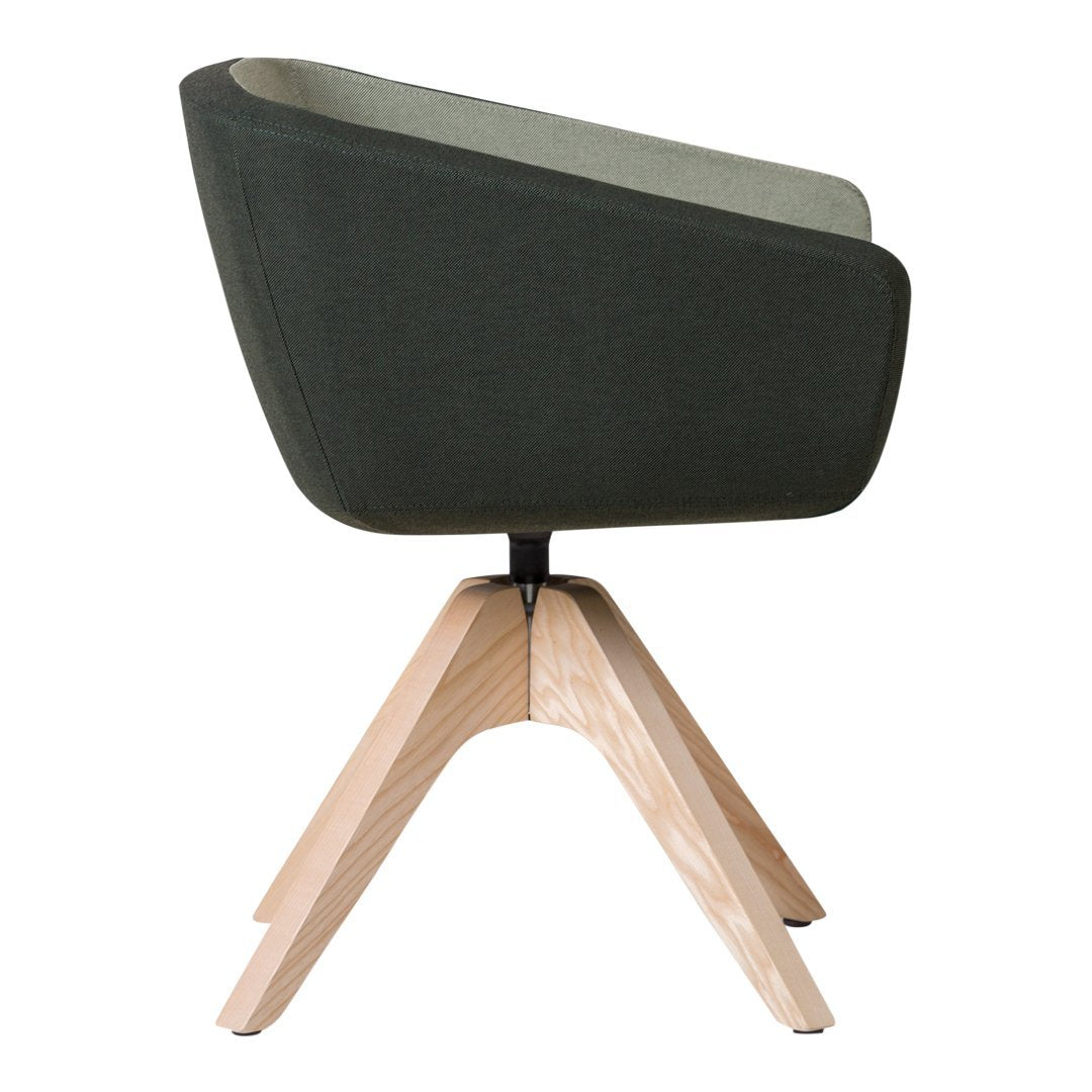 Mid-century modern desk in rich walnut finish with sleek lines and minimalist design. Ideal for stylish workspaces.