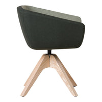 Mid-century modern desk in rich walnut finish with sleek lines and minimalist design. Ideal for stylish workspaces.