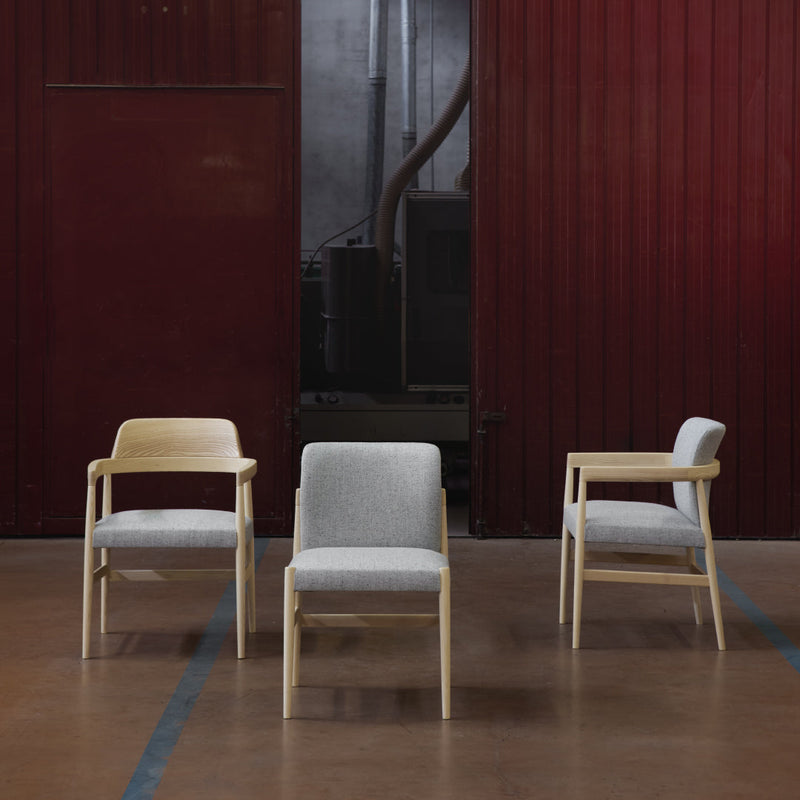 Misha 02 Dining Armchair - Fully Upholstered