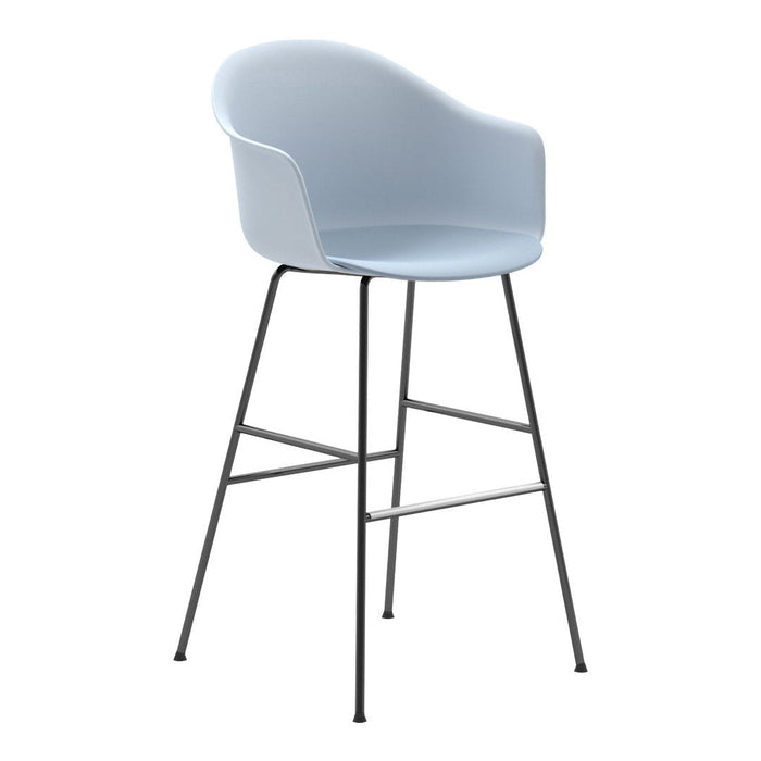 Mani Plastic Armshell Bar Stool
