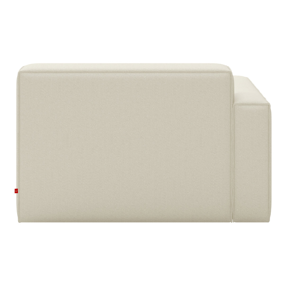 Beige modular couch with a clean, minimalist design and subtle texture. Perfect for neutral-themed interiors.