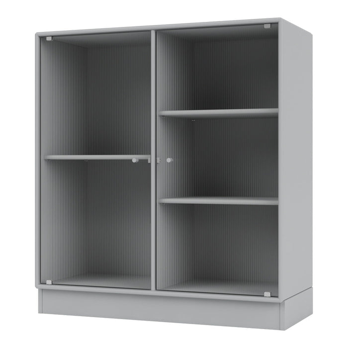 Ripple II Vitrine Cabinet -  Plinth