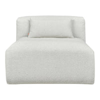 Light gray sofa with textured pattern and matching pillow, perfect for a modern, minimalist interior design.