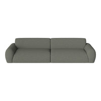 Gray modern sofa with a minimalist design and smooth, textured upholstery. Perfect for contemporary interiors.