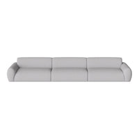 Light gray, modern sofa with subtle texture and a clean, minimalist design. Perfect for contemporary living spaces.