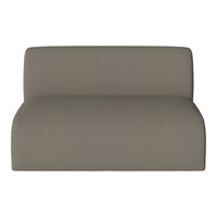 Sleek, modern gray sofa with a textured fabric pattern, perfect for contemporary living spaces.