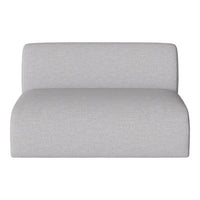 Light gray fabric lounge chair with a smooth, textured pattern, perfect for modern decor.