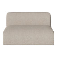 Beige, textured sofa with subtle tonal variations, ideal for modern and minimalist decor.