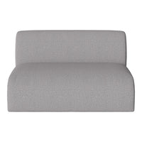 Gray upholstered sofa with a subtle textured pattern, perfect for modern decor.