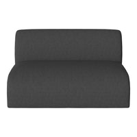 Charcoal gray modern sofa with a sleek, minimalist design and subtle textured fabric. Perfect for contemporary spaces.