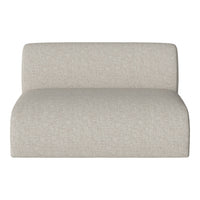 Light gray upholstered sofa with a subtle textured pattern, perfect for modern interior decor.