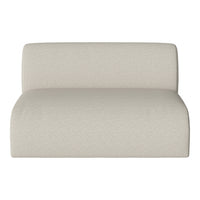 Light beige modular couch with a subtle textured pattern, perfect for modern living spaces.