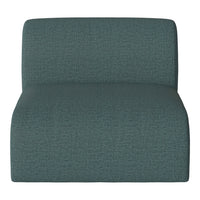Teal upholstered chair with a subtle textured pattern, perfect for modern decor.