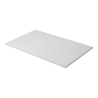 White, smooth surface with no patterns, ideal for versatile home or office use.