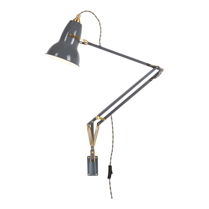 Original 1227 Brass Lamp w/ Wall Bracket