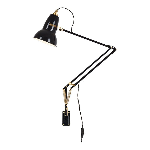 Original 1227 Brass Lamp w/ Wall Bracket