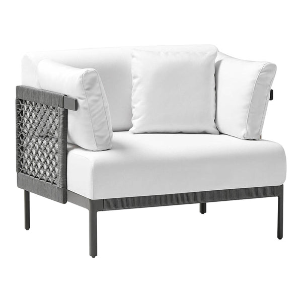 Legacy Outdoor Armchair w/ Braided Backrest