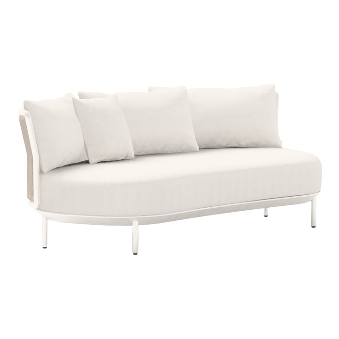 Amba Woven Outdoor Open End Sofa